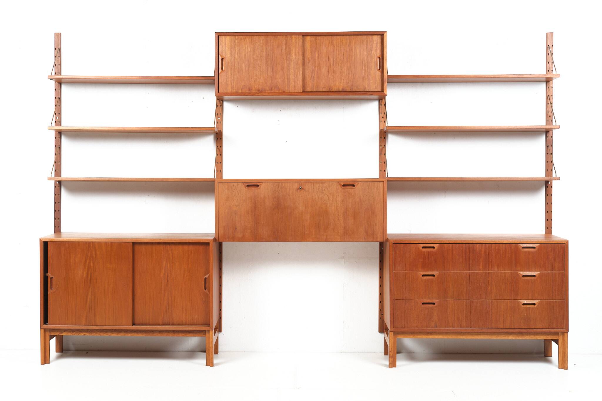 Sven Ellekaer Vintage Teak Modular Shelf