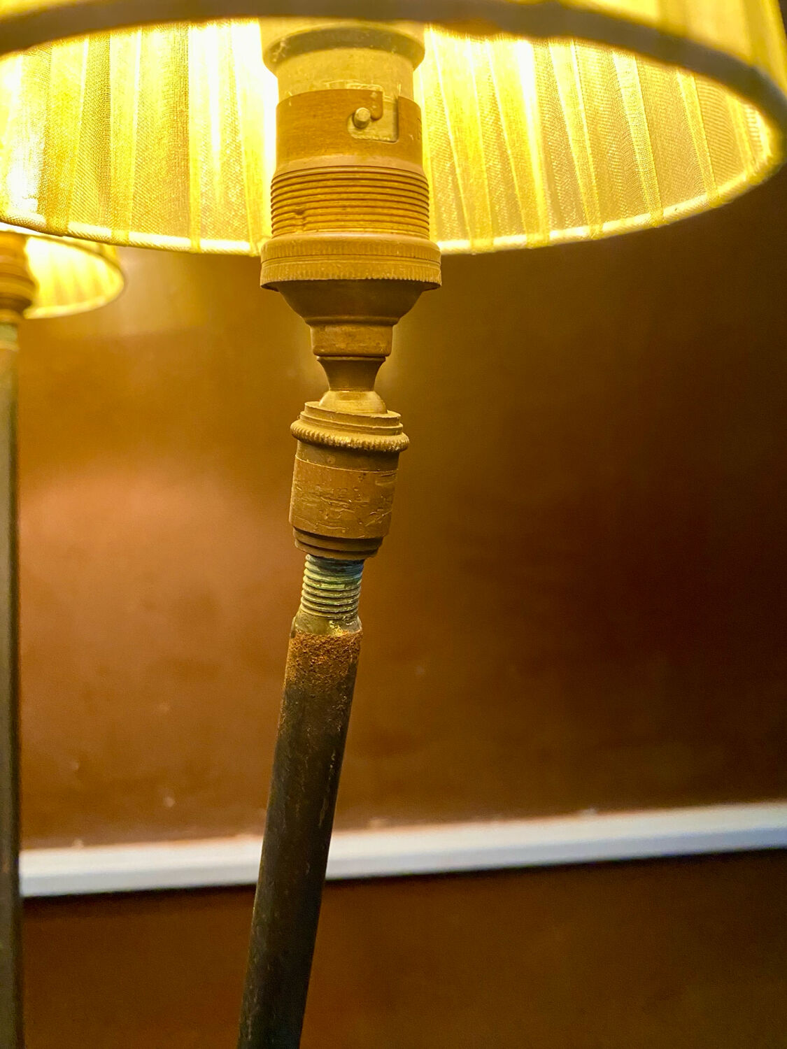 Tripod floor lamp, 1950