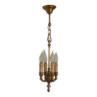 Candle Chandelier With 4 Lights 4402