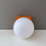 Mid Century ceramic wall lamp by Brunquell