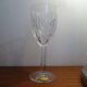 6 antique cut crystal water glasses from Lorraine