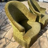 Set of toad armchairs