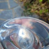 Pair of Sèvres crystal candlesticks