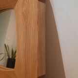 Wooden mirror