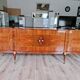 Art Deco sideboard in burr walnut from the 40s