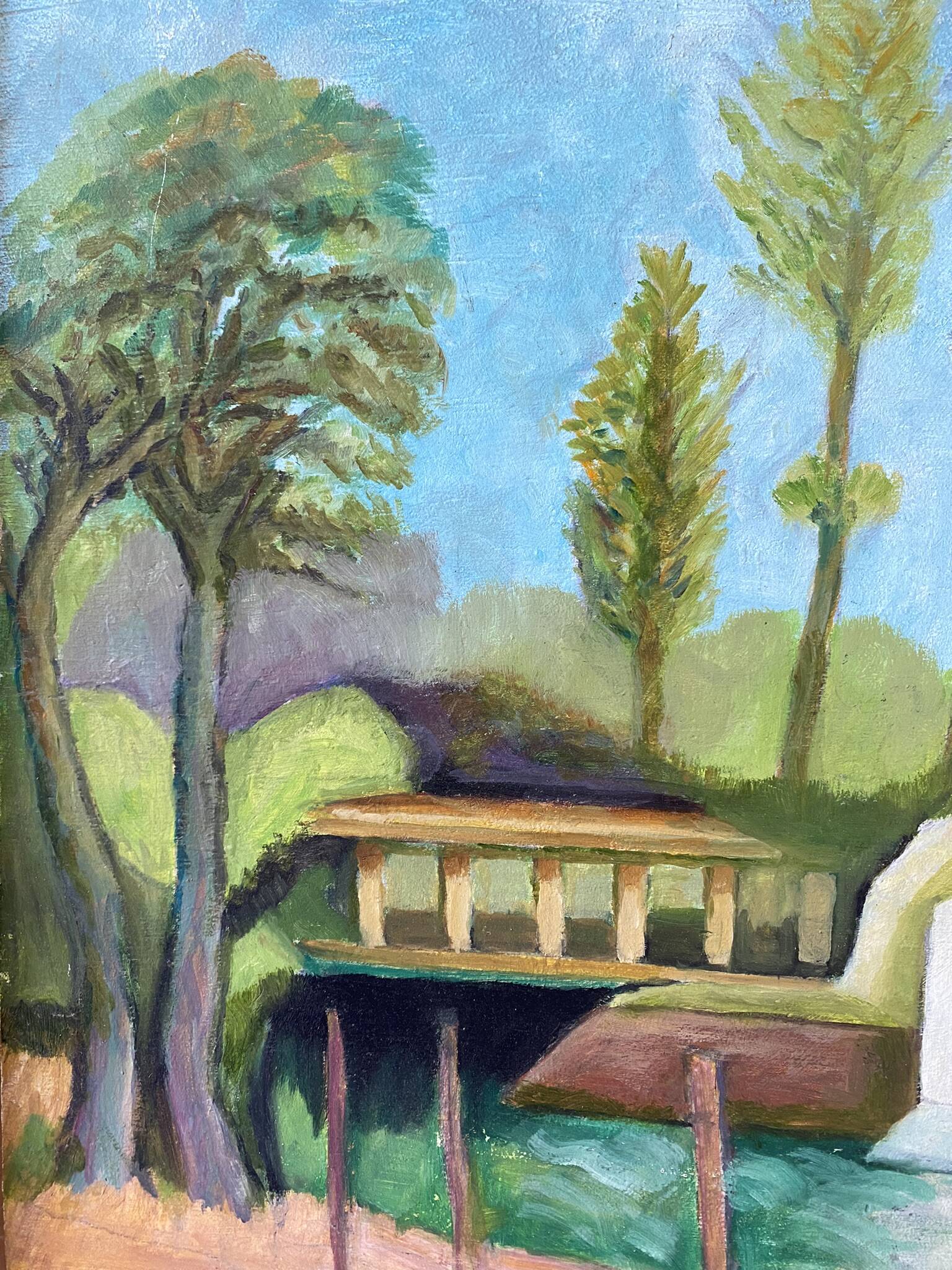 Country house landscape