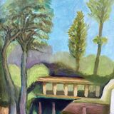 Country house landscape