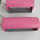 Duo d'appliques roses vintage Ikea