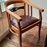 Office chair, oak, circa 1910