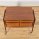 Mid-Century Teak Serving Trolley on Castors, Denmark, 1960s
