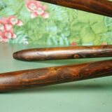 Tripod stool feet "pencil"