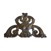 Old metal door ornament - 1930s