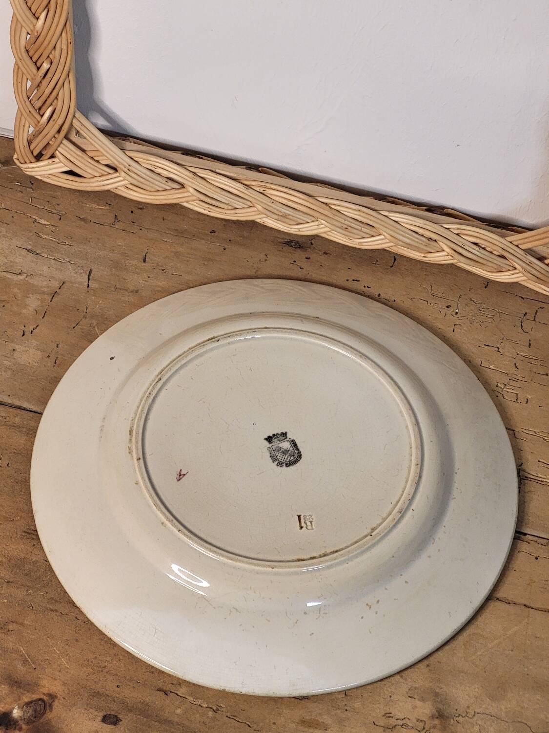 Assiette vintage