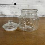 Bonbonnière en verre vintage