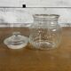 Vintage glass candy box