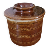 Water butter dish Berry pottery
