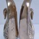 Pair of vintage stylized brass bird bookends
