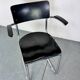 Chaise cantilever en acier chromé tubulaire Bauhaus vintage, années 1930