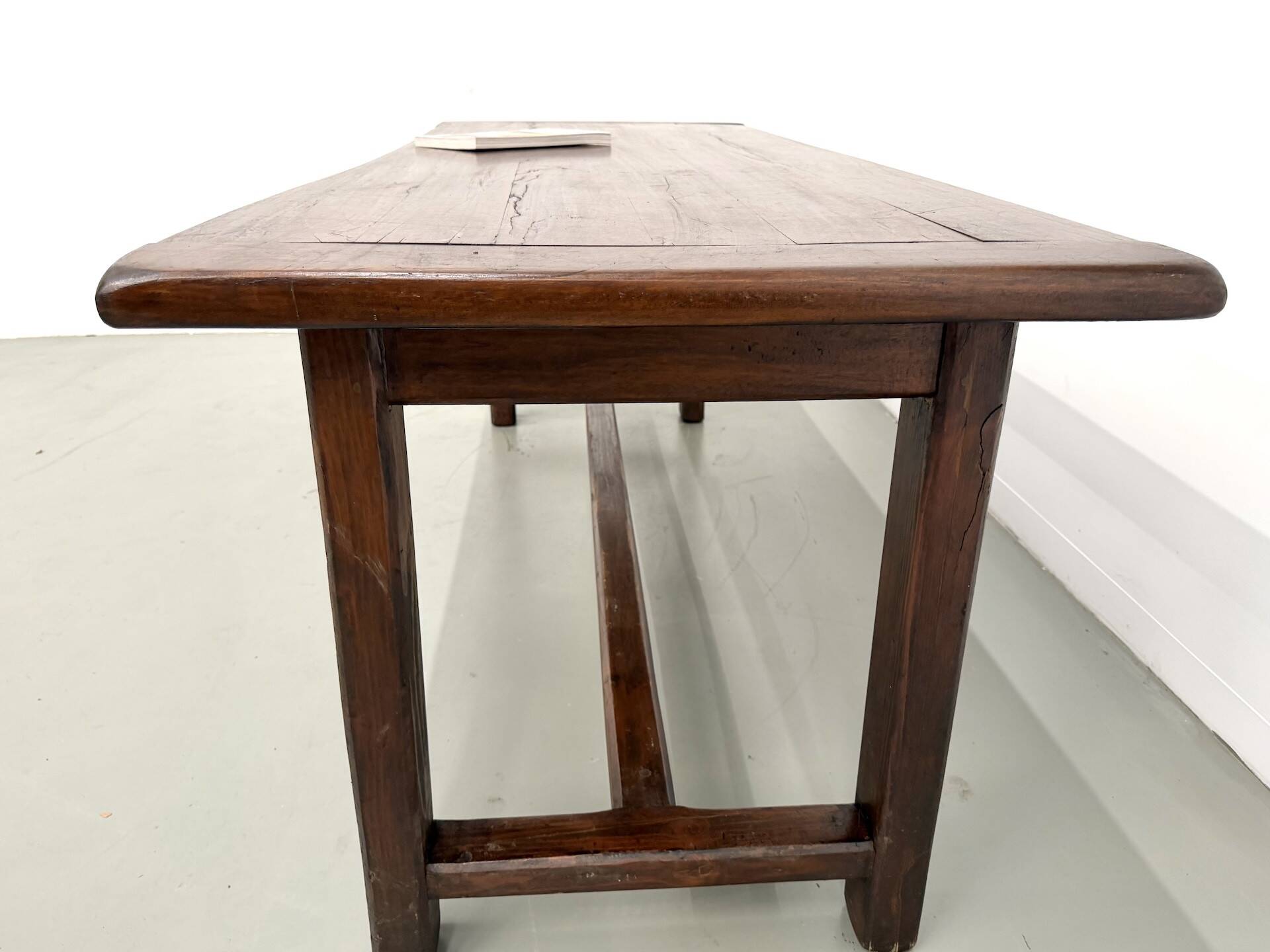 Farm table circa 1900 in solid oak and pine.