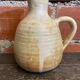 Old Pichet JEAN MARAIS Glazed Stoneware Beige France Vintage #D781