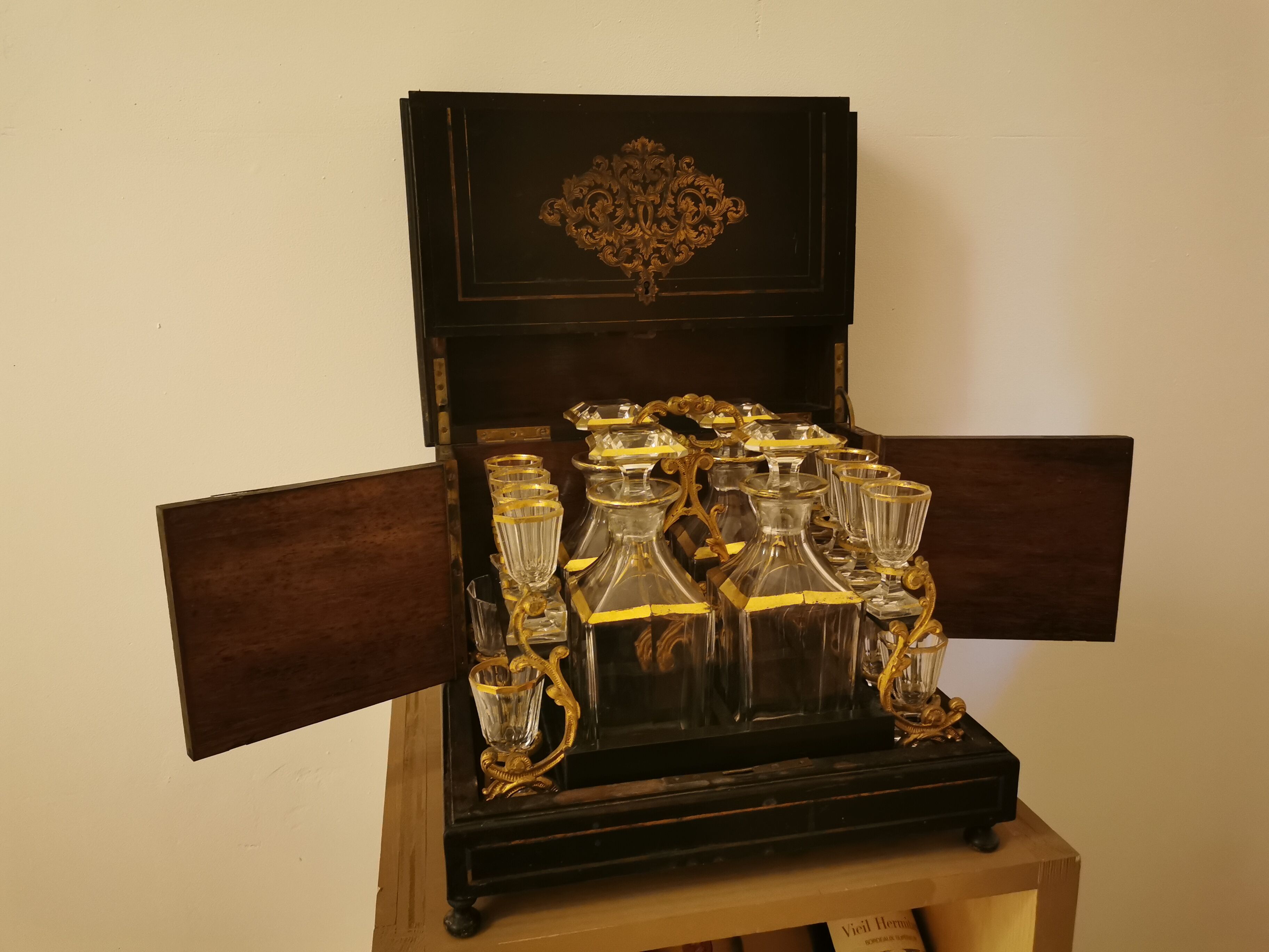 Coffret a liqueur Napoléon III