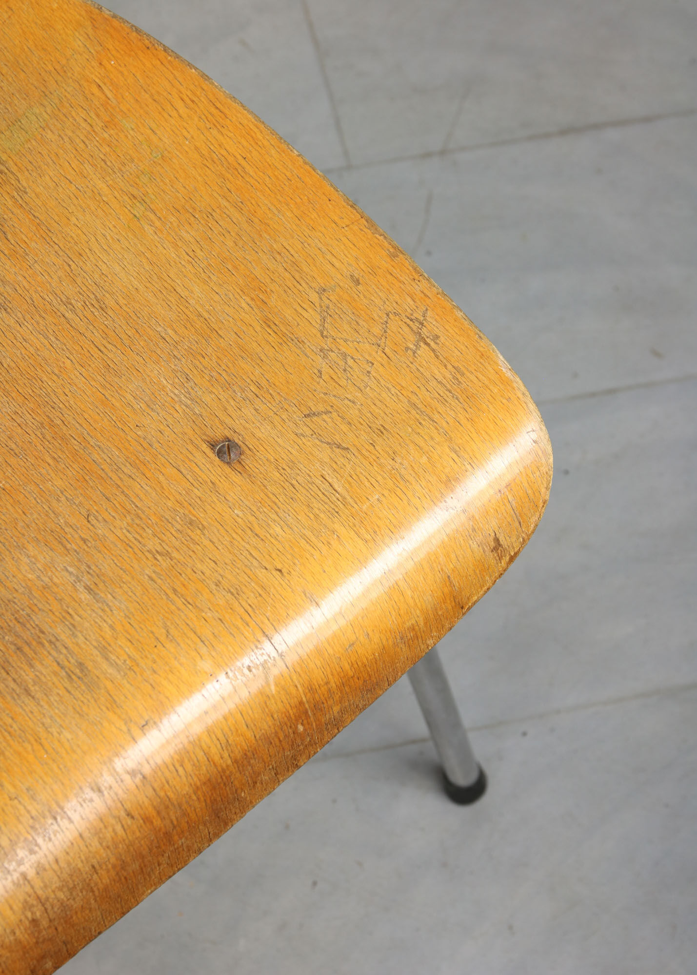 Mid-century plywood chairs by niko kralj, set of 2