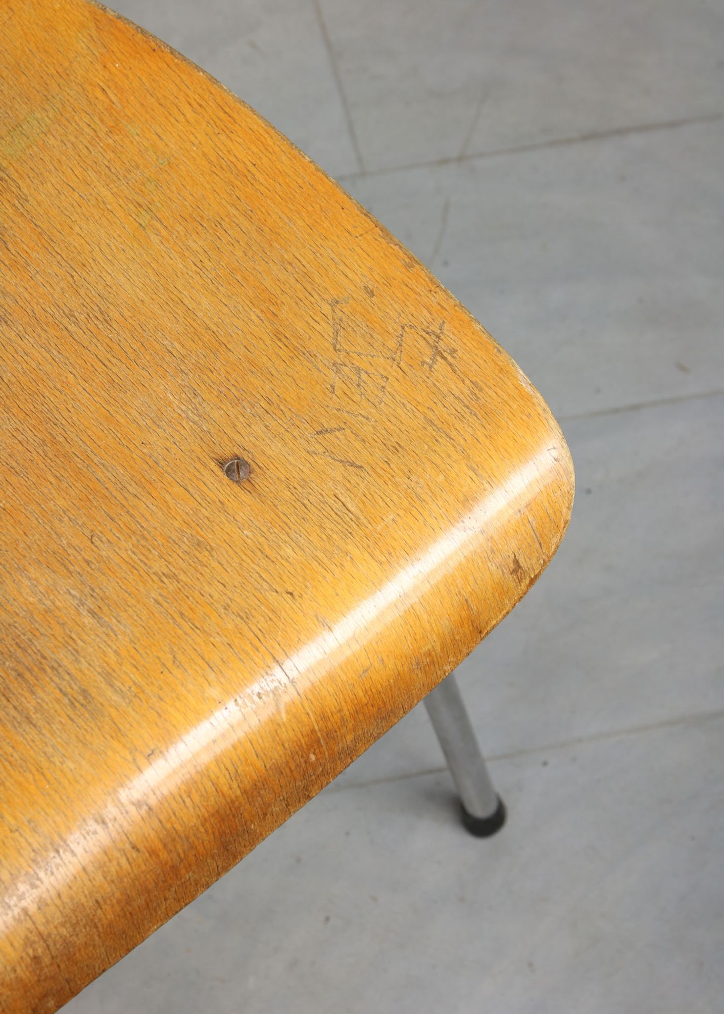 Mid-century plywood chairs by niko kralj, set of 2