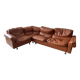 Canapé cuir poltrone frau