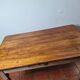 Patinated fir farmhouse table