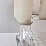 Vintage crystal lamp from the 1970s