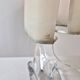 Vintage crystal lamp from the 1970s