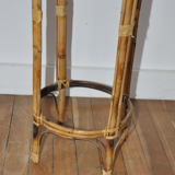 Hot seat in rattan and wicker