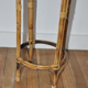 Hot seat in rattan and wicker
