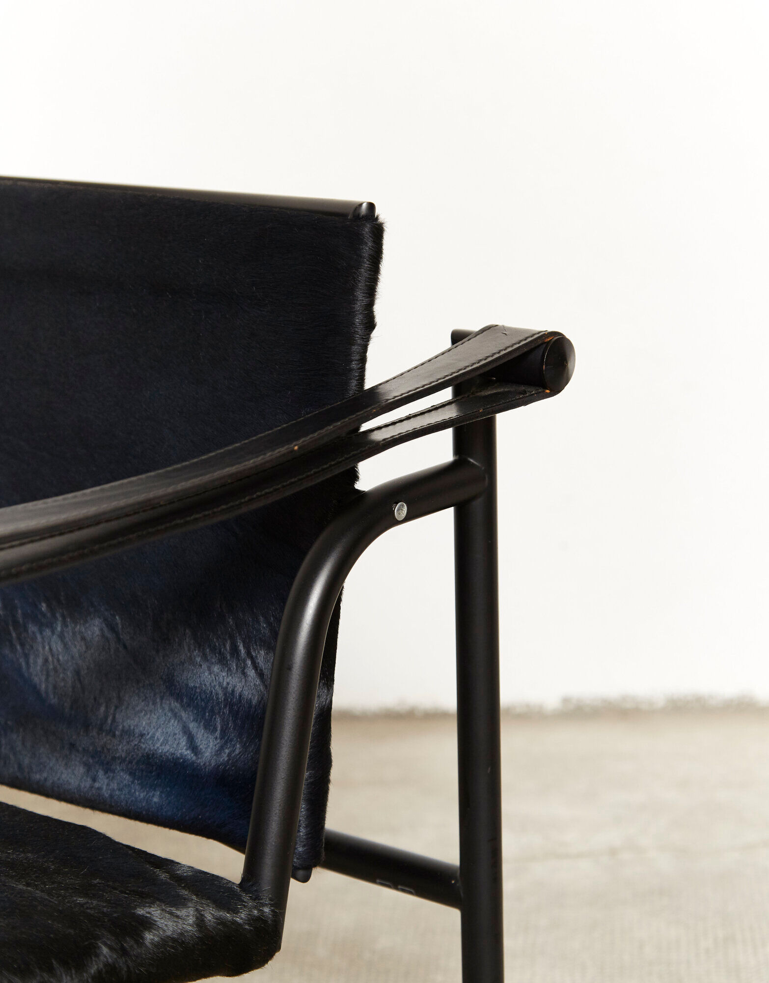 LC1 armchair by Le Corbusier, Perriand, & Jeanneret for Cassina