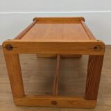 Baumann children's pine desk and chair, 1970