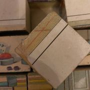 Jeu de cubes en bois xixeme