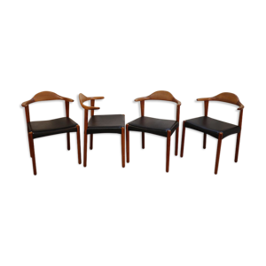 Série de 4 chaises jacob