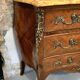 Louis XV style bombé commode – rosewood marquetry