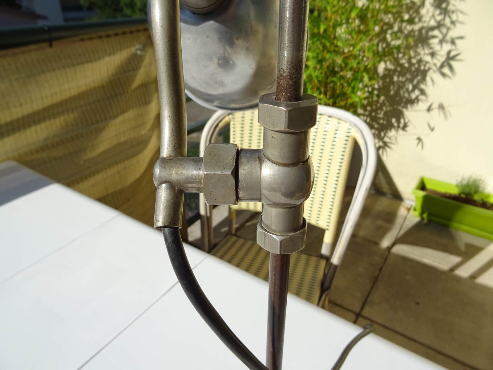 Industrial workshop lamp