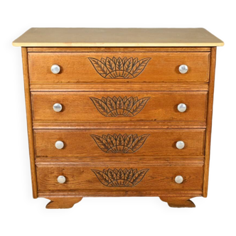 Oak chest of drawers – 1940