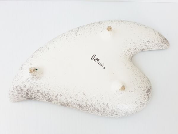 Coupe à fruits tripode Vallauris 1950