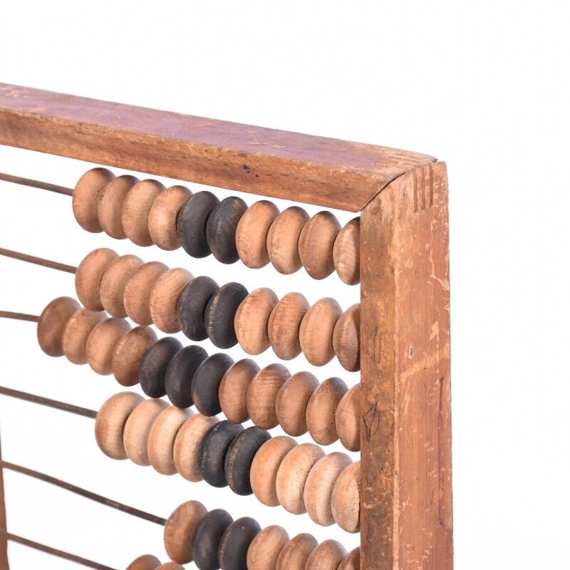 Vintage wooden abacus