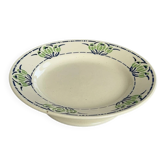 Compotier faience H B C Choisy le roi Modèle printanier | Vaisselle Fr