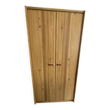 Natural wood cabinet