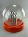 XXL 60s 70s ball lamp light table lamp space age design glass metal