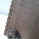 Vintage wooden and earthenware musical trivet (La vie en rose)