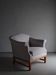Gray boucle lounge chair | Sweden | 1940s