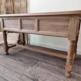 Solid oak desk