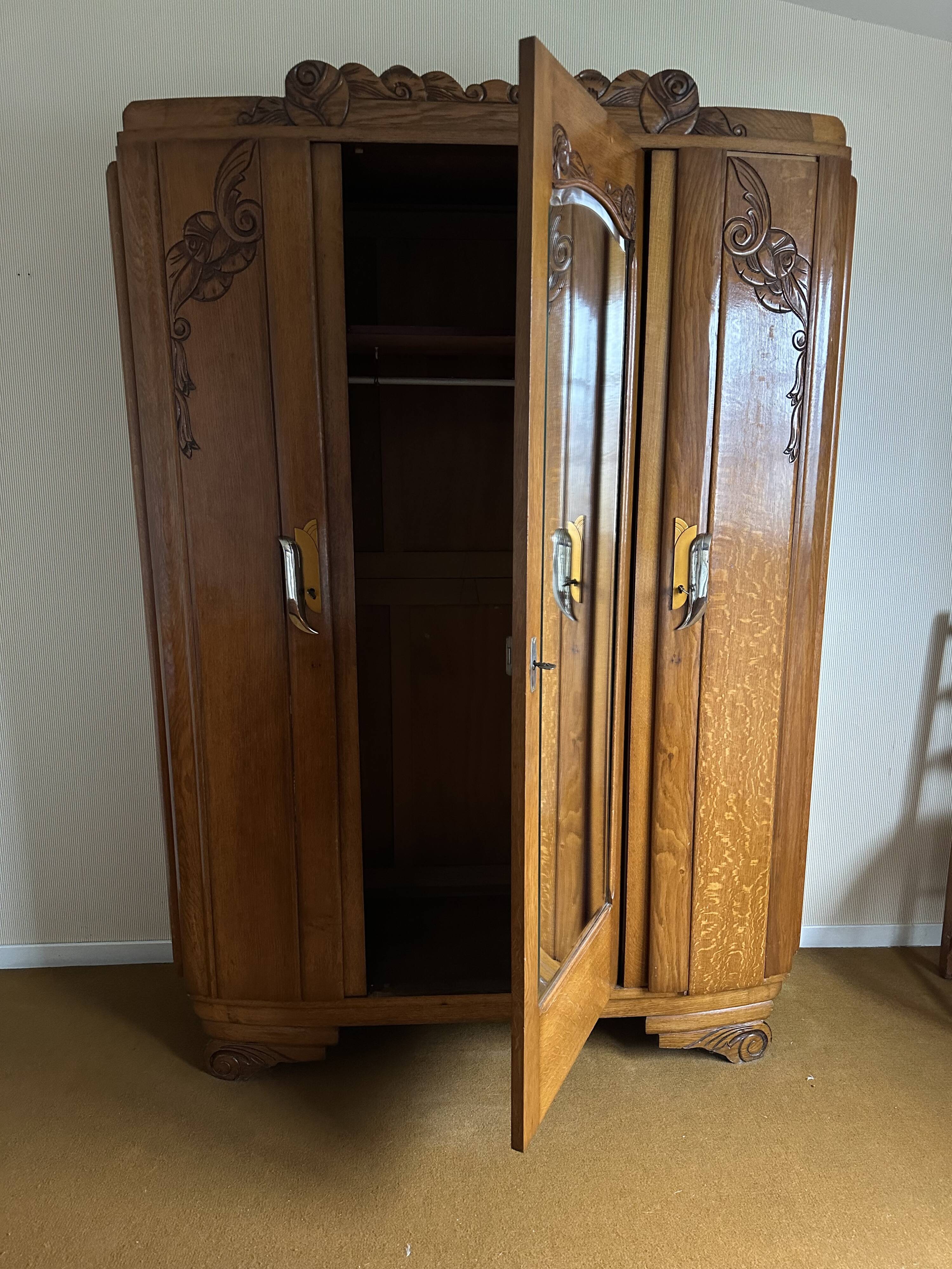 Art Deco wardrobe