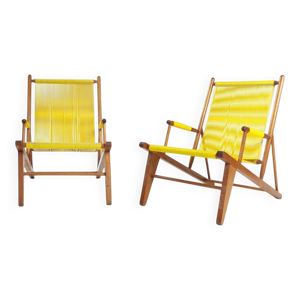 2 fauteuils spaghetti